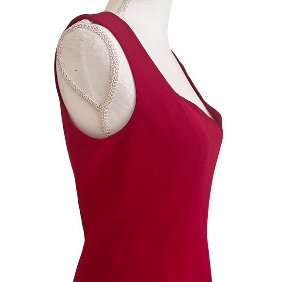 Dress The Population Elle Sheath Midi Dress in Garnet Medium NEW MSRP $168 - Picture 5 of 10